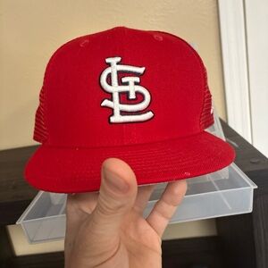 New Era Red Baseball Cap